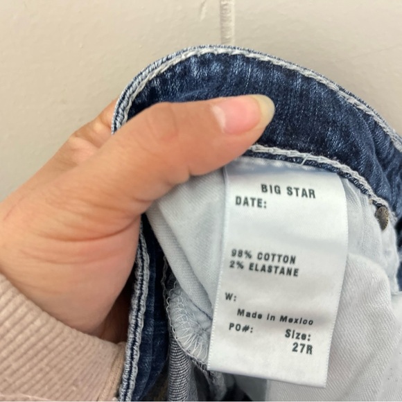 Big Star  Capri Jeans Size 27r - Picture 10 of 11